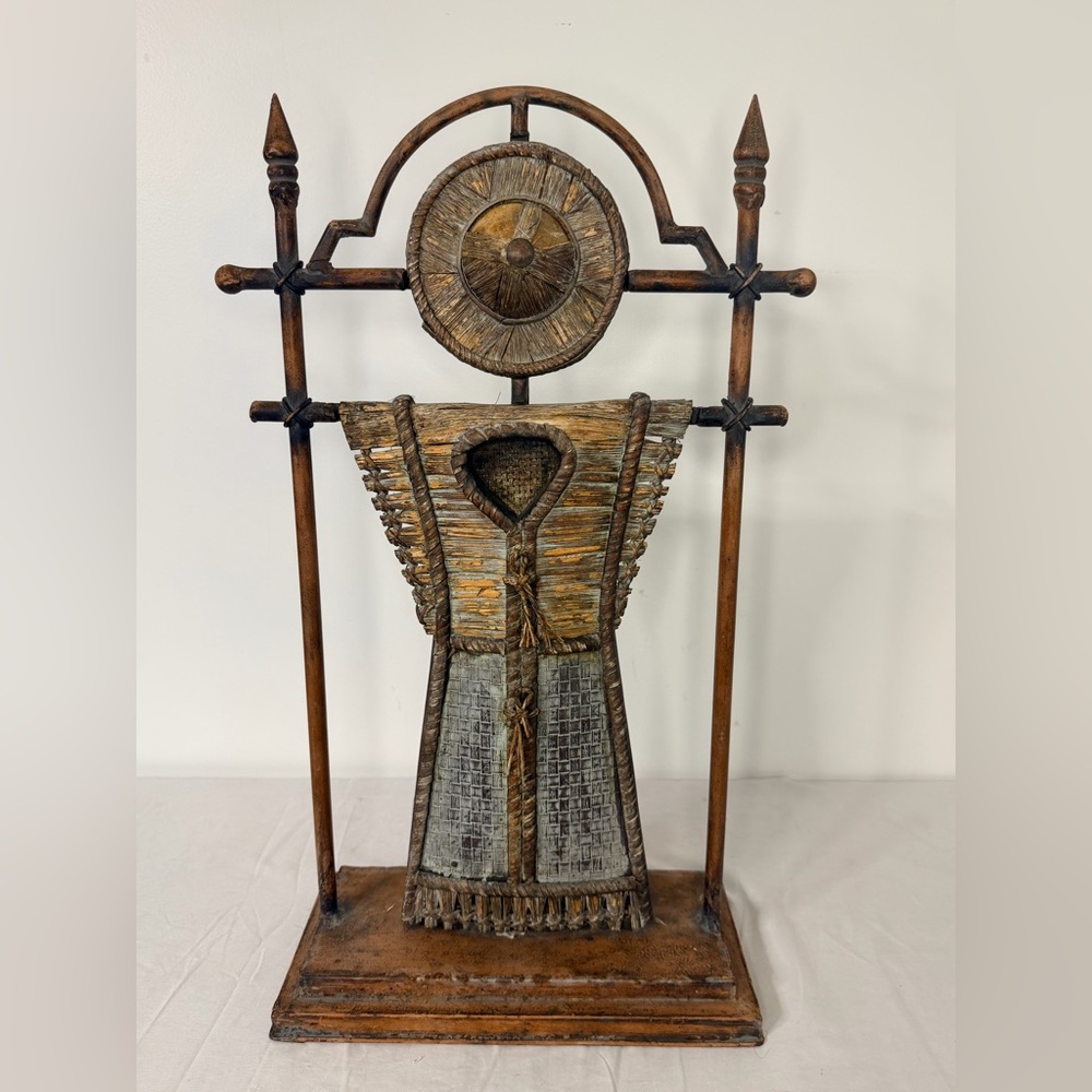 Uttermost Samurai Sculpture 22” Asian Inspired Designer Decor